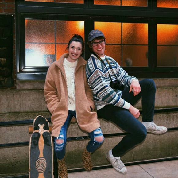 Textured/paterned colorful crewneck sweater - Picture 2 of 4